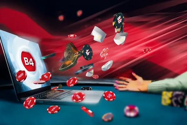 A stylish woman beside vibrant slot machines displaying glowing sevens, showcasing the variety of top slots at TKPK.